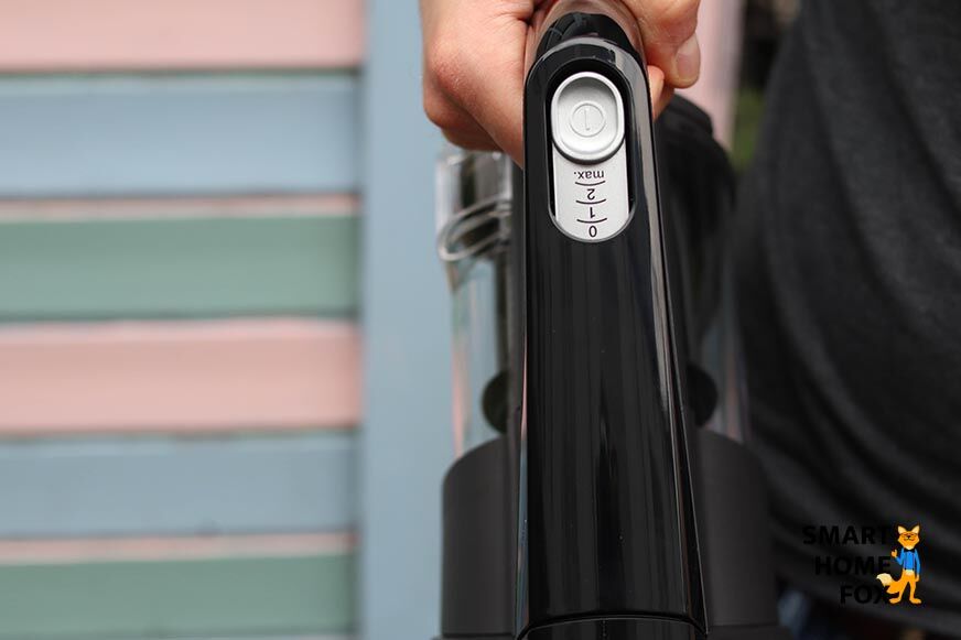 The Miele Triflex HX1 has three power settings.